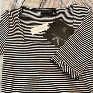 Anthropologie NWT the fifth label stripe shirt